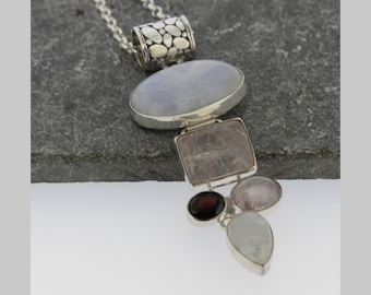Silverly Orecchini a Cerchio Quadrati Medi in Argento Sterling 925 con