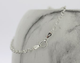 8 Inch Sterling Silver Thick 2mm Belcher Bracelet / 925 Silver / Simple Chain / Charm Bracelet / Thick Rolo Bracelet