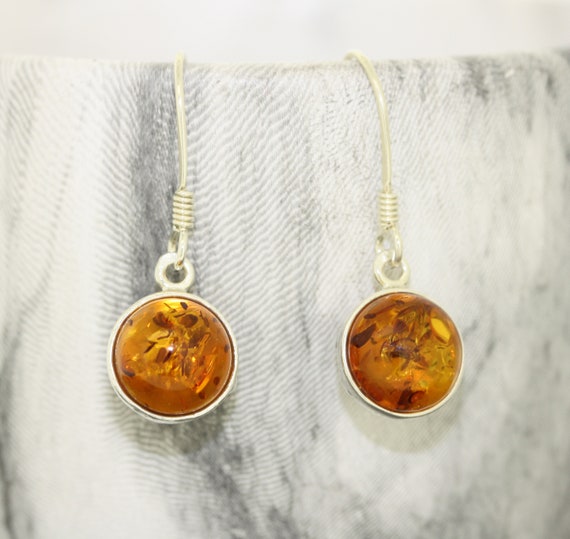 Etsy amber earrings deals