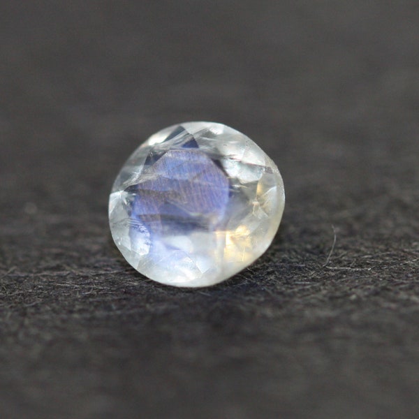 Faceted Moonstone Stone Round / 4mm / 5mm / 6mm / 7mm / 8mm / Rainbow moonstone / gemstone / gemstone / jeweller / jewellery making