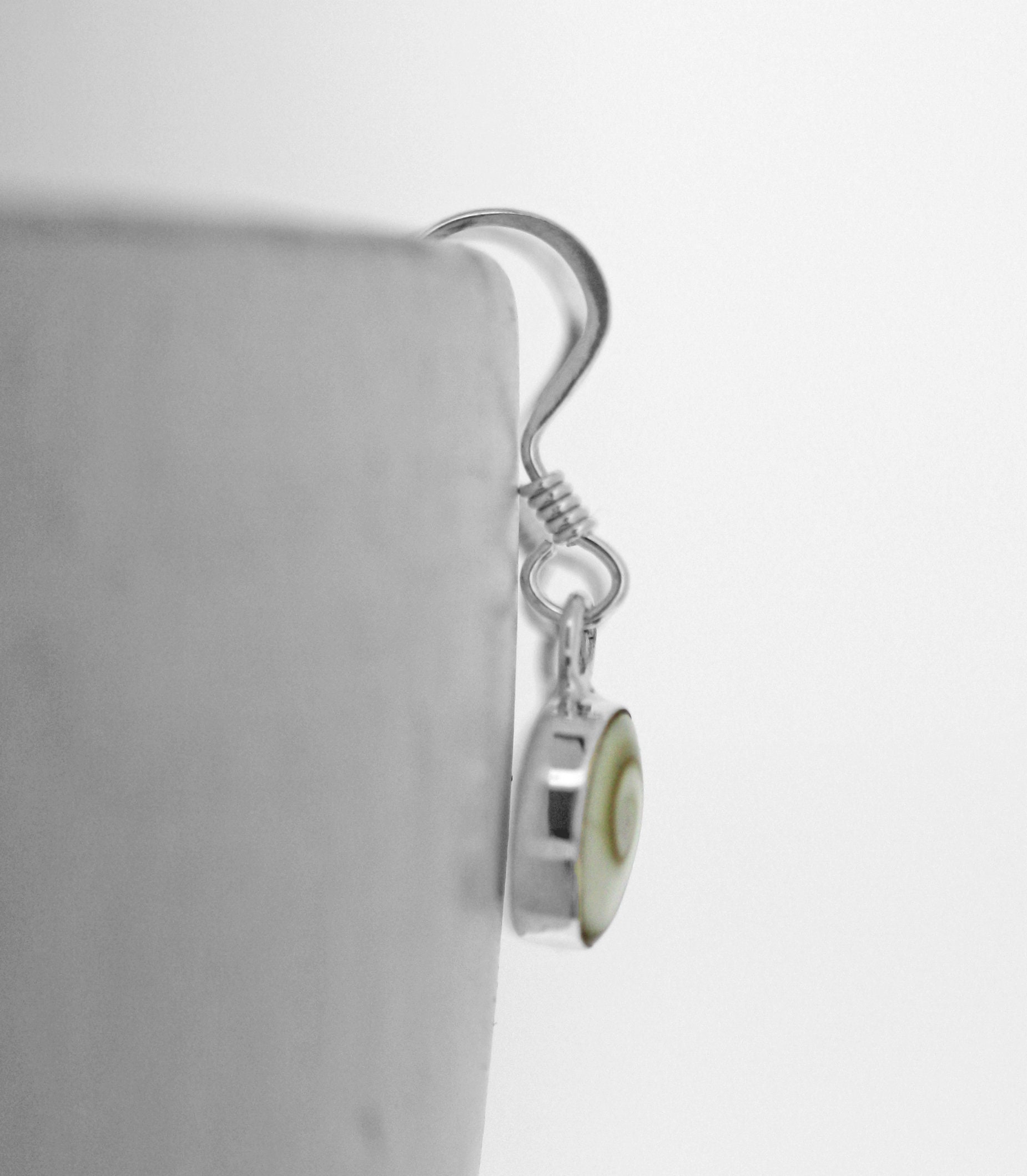 Orecchini A Perno In Argento Sterling 925 Con Conchiglia - Foto 4