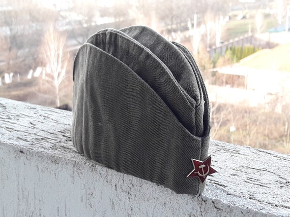 Rare Vintage USSR worker/'s hat,Hat for man,Winter Cap Black,Warm hat,Accessories Retro,Hat with ear flaps,Factory hat,Worker/'s hat,Rare hat