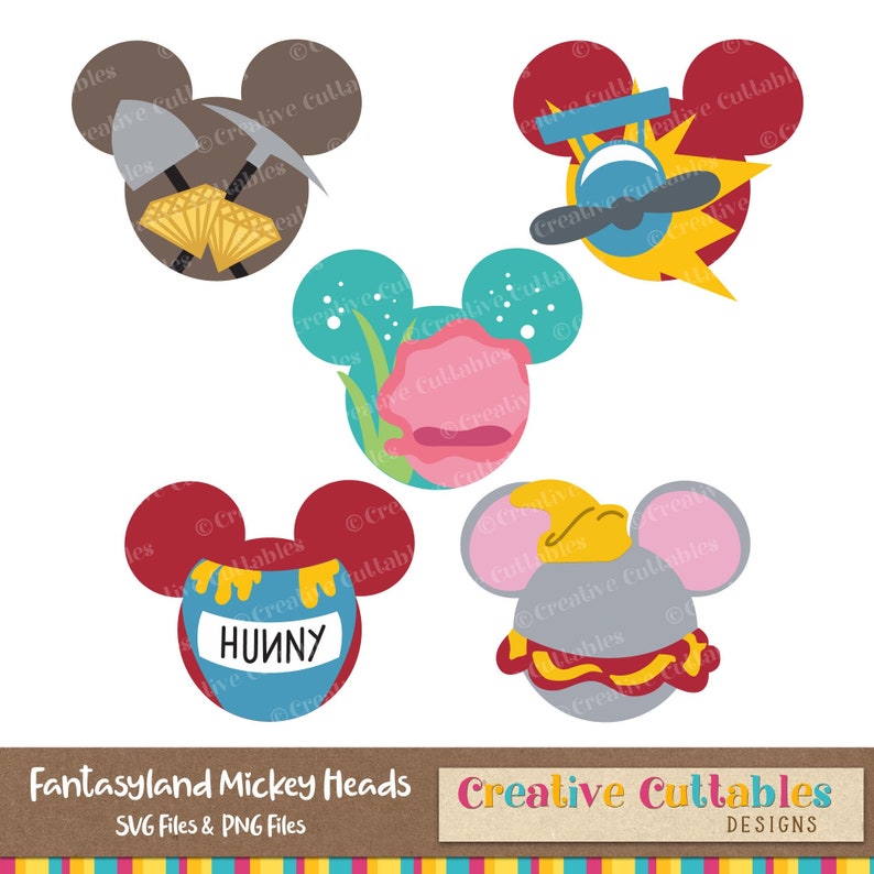 Download Disney World SVG Fantasyland Mickey Mouse Ears SVG Mickey ...