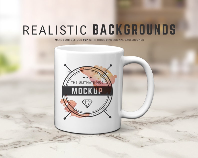 Download 11 oz & 15 oz Full Wrap Mug Mockup Blanks Coffee Cup ...