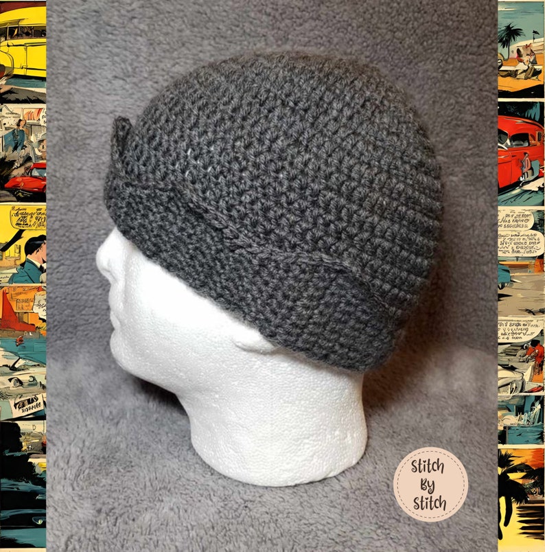 Whoopee Cap, Jughead Beanie, Winter Crown Hat afbeelding 5