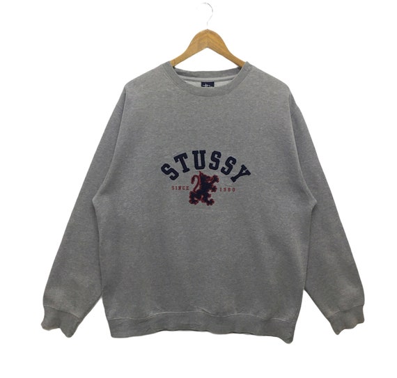 Rare!! stussy sweatshirt big logo new york stussy