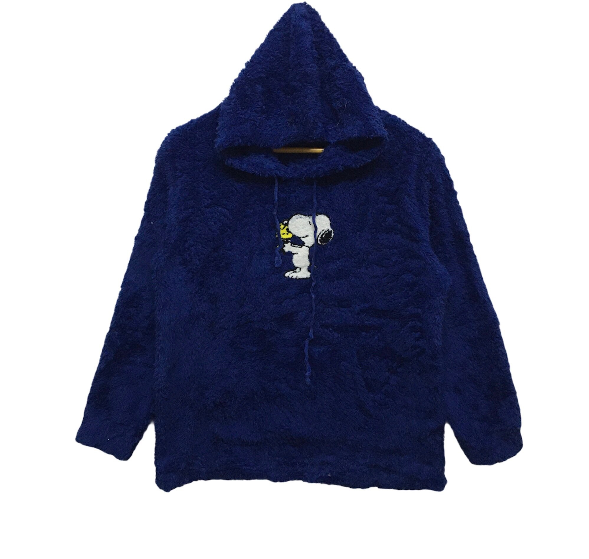 Rare Snoopy Fleece Hoodie Cartoon Snoopy Sweatshirt Big Logo Etsy