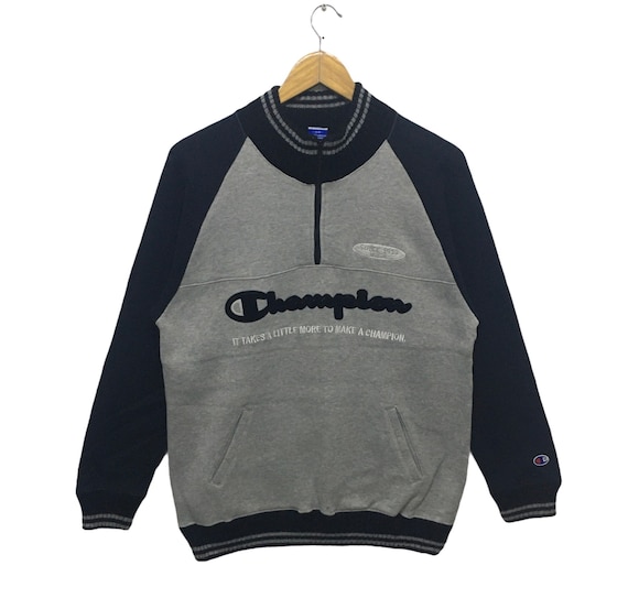 Rare!! champion sweatshirt big logo - image 1