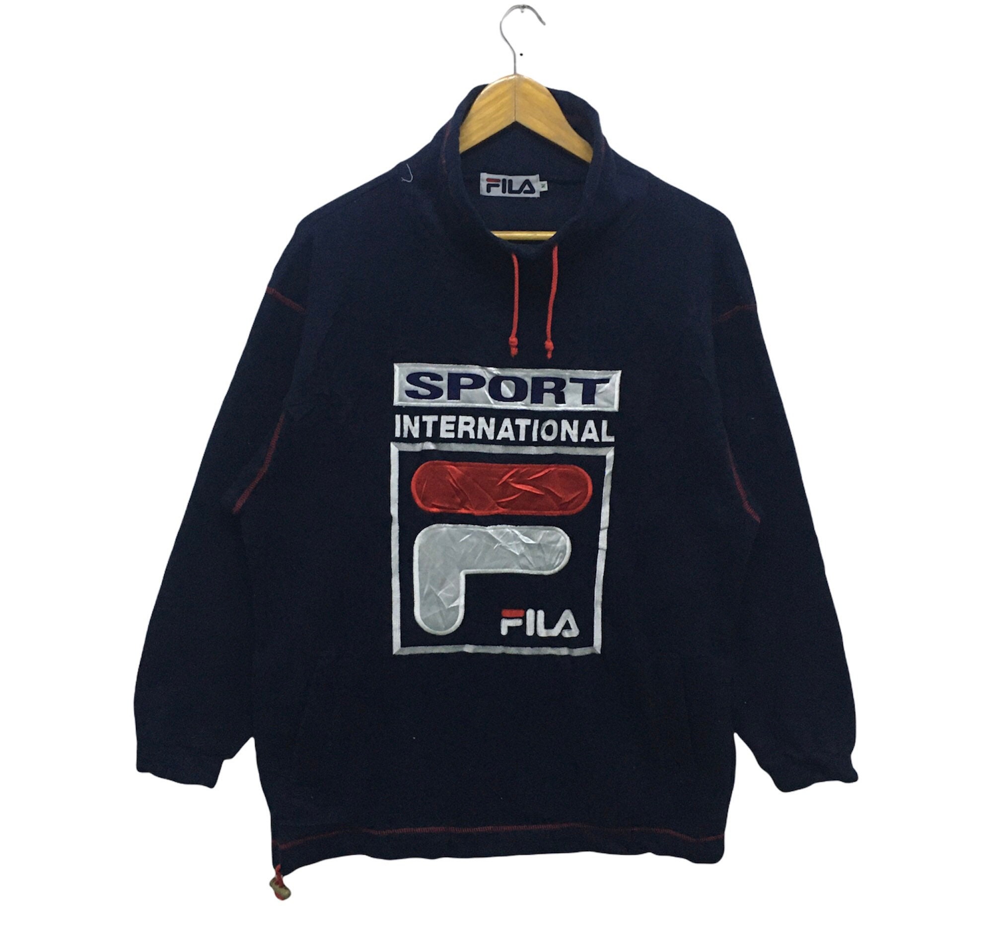 Fila international sport hoodie sweatshirt top