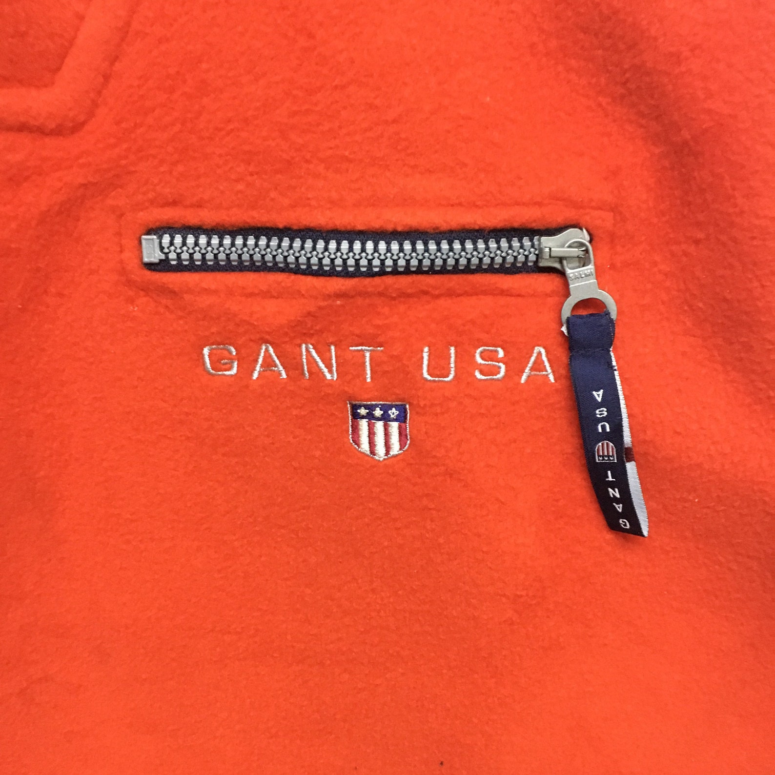 Rare Gant Usa Fleece Sweatshirt Gant Usa Sweater Etsy