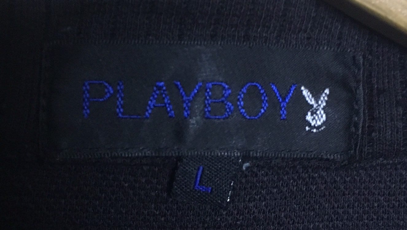 playboy sweatshirt blue