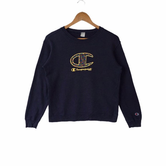Rare!! Champion Products sweatshirt women big logo