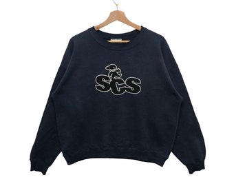 Rare!! Vintage!! Lee SCS sweatshirt big logo