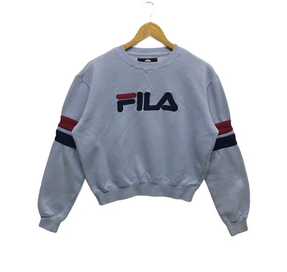Fila Sweatshirt Women Small Logo Fila - Etsy
