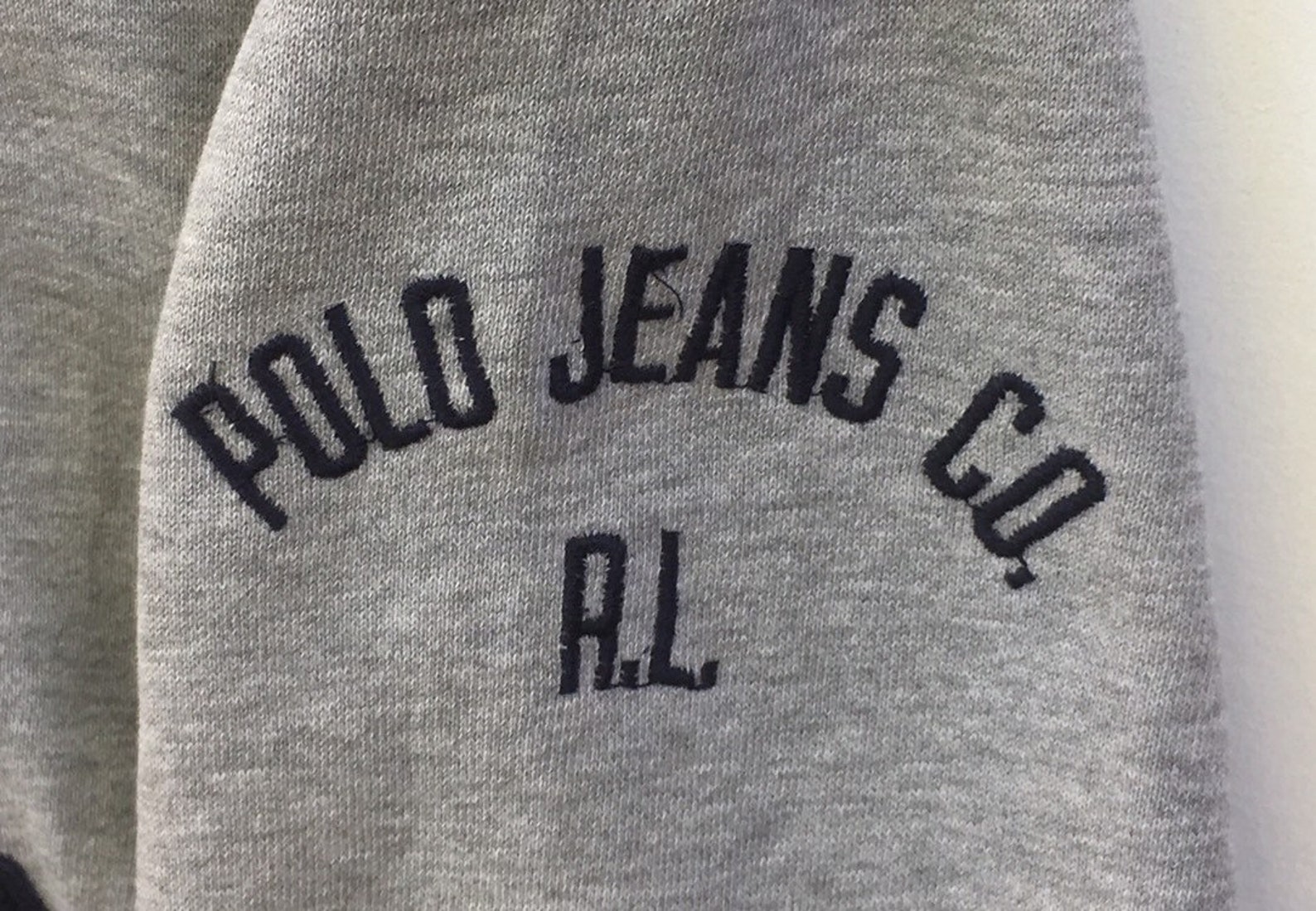 Vintage Polo Ralph Lauren sweatshirt hoodie big logo | Etsy