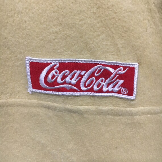 Rare!! Coca Cola Fleece Sweatshirt Coca Cola Pull… - image 4