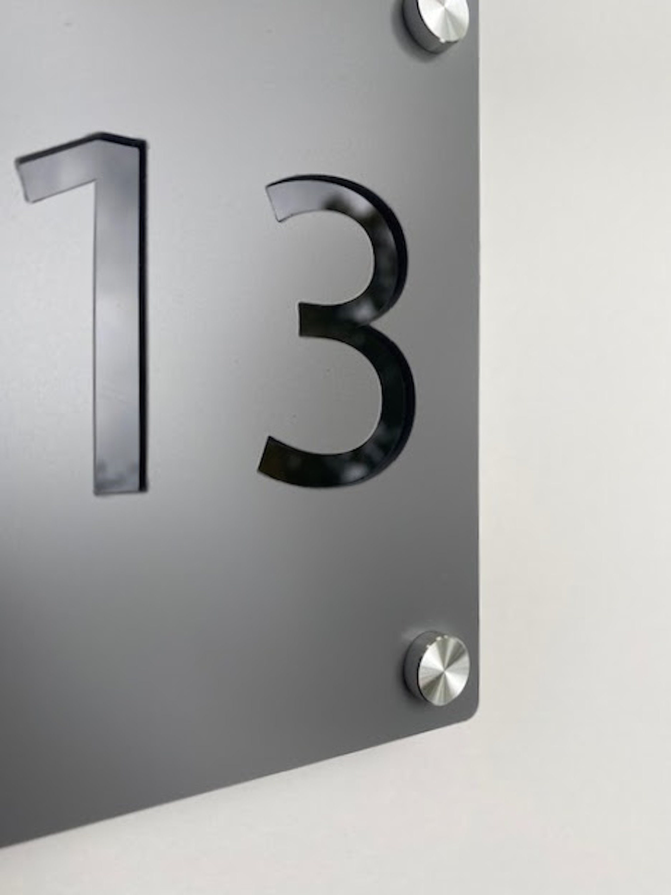 CUSTOM House Number Sign 10x10