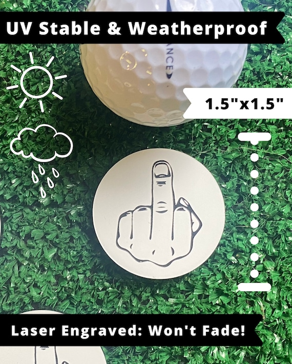 Golf Ball Markers Adult Humor Set of 2 Dirty Gift for -  Israel
