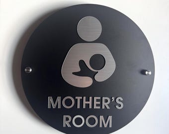 Mother’s Room Sign | Baby Nursing Room Signs | Church Directory