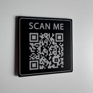 Sinalização de janela para redes sociais com código QR personalizado para empresas | Cardápio de food truck de sorveteria para ambientes internos e externos, com estabilidade UV | Venmo Facebook Instagram