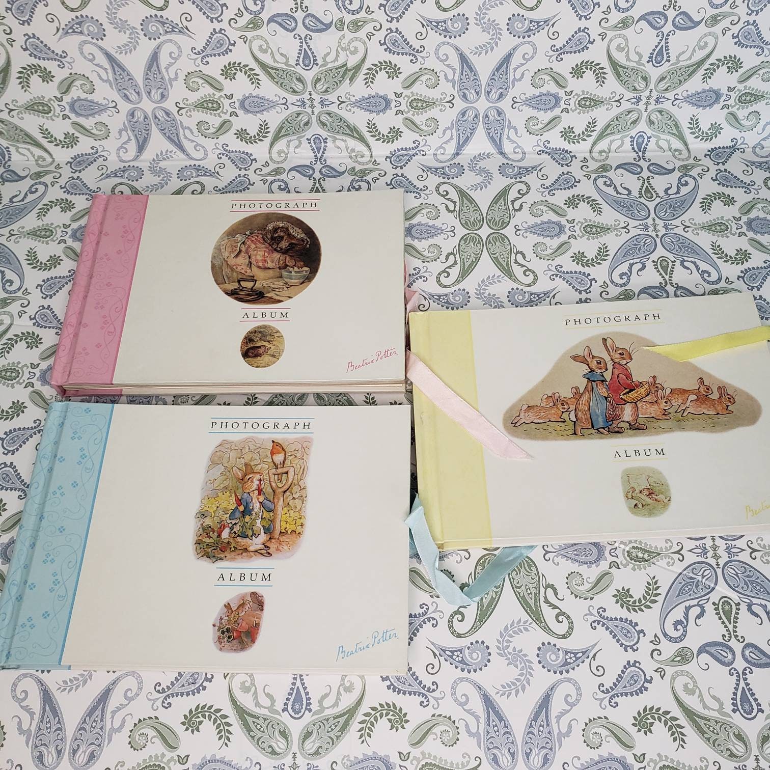 Original Beatrix Potter .peter Rabbit Photograph Album Set. - Etsy