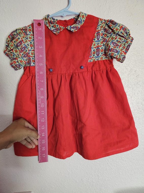 red dress 18 24 months Gunia Toddler Girl Dress 2-Pack Outfits Casual Sleeveless Bow Knot Ruffled  Hem Two Piece Set Infant To 3 Years Flower Girls Dresses,Red 18-24 Months