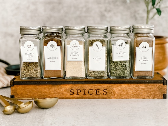 Spice Drawer Organization - Lemons, Lavender, & Laundry