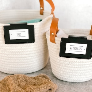 Linen Labels / Household Labels / Organization / Home / Decor / Linen Closet
