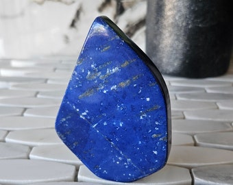 Authentic Lapis Lazuli Free Form, Raw Natural Blue Stone, willpower, amplification, Healing Crystal, Tumbled Crystals, Quartz, energy