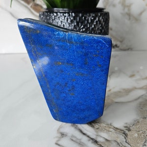 Free Form A++ Lapis Lazuli, Raw Natural Blue Stone, floors and walls, Free form, Medallion, Metaphysical stone, Crystal