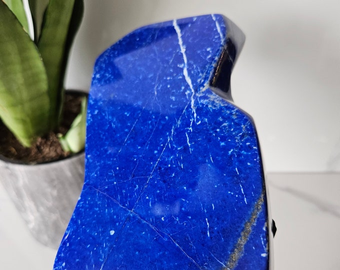 Afghan Lapis Lazuli, Lapis Lazuli pendant, small crystals, willpower, soothe migraines, Grade A+++, Calmness, Worry Stone, Strength