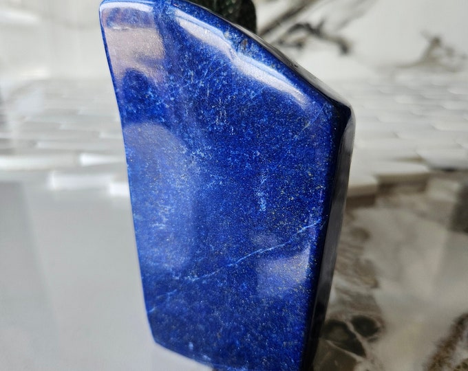 A++ Lapis Lazuli Free Form, Raw Natural Blue Stone, Crystal decor, energy crystal, empath, Strength, High Grade, intuition, Crystal Gifts