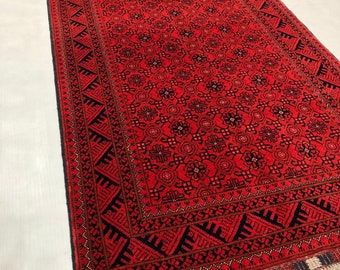 3x10 afghan handmade runner rug, persian designed, turkish like hand knotted rug. top quality wool with natural dyes, very durable and soft