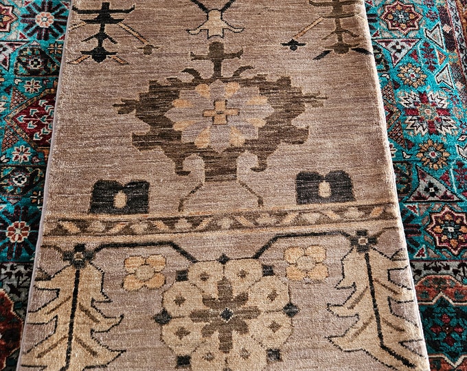 2x3 Small rug Afghan Handmade Rug, antique distressed persian rug, kawaii, modern furniture, medallion rug, chindi rug, custom personalized