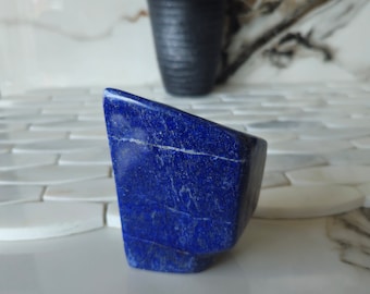 Tumbled Stone A++ Lapis Lazuli Free Form, Raw Natural Blue Stone, manifestation, Blue Aventurine, Crystal Towers, Lapis Lazuli pendant