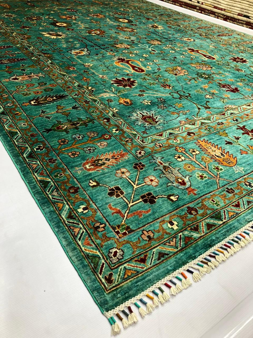 8x11 High Quality Afghan Rug, Home Depot Area Rugs, Kilim Rug, Safavieh