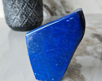 Authentic Free Form Lapis Lazuli, Raw Natural Blue Stone, floors and walls, Free form, large bead, loose gemstones, Calmness, mosaic stone