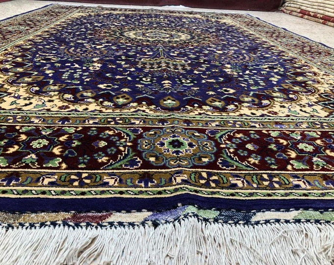 7x10 High Quality Afghan Rug, large floor rugs, Arts and Crafts, entryway rug, medallion rug, Crafts For Adults, cool rug, bohemian rug