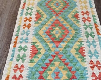 2'5x9'6 afghan wool kilim, wall hanging, blankets, leather bags, modern furniture, blanket, turkish towel, modern rug, living room rug