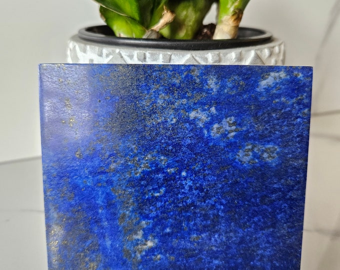 10 x 10 cm Polished Stone Sided Tile | A+++ Lapis Lazuli, Lapis Tiles, Natural Stone Tiles, Traditional Tiles, natural lapis, Mosaic Tesserae