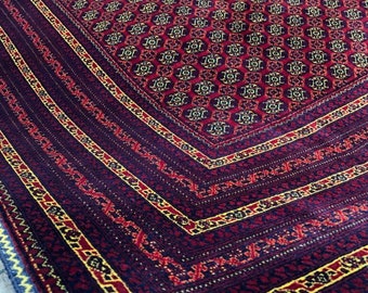 A Piece of Art Extremely Soft to Touch Tightly Knotted Highest Quality Merino Wool Handmade Afghan Rug
