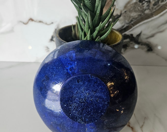 High-quality Handcrafted Lapis Lazuli  Bowl | Stunning Royal Blue Color from Badakhshan, Afghanistan