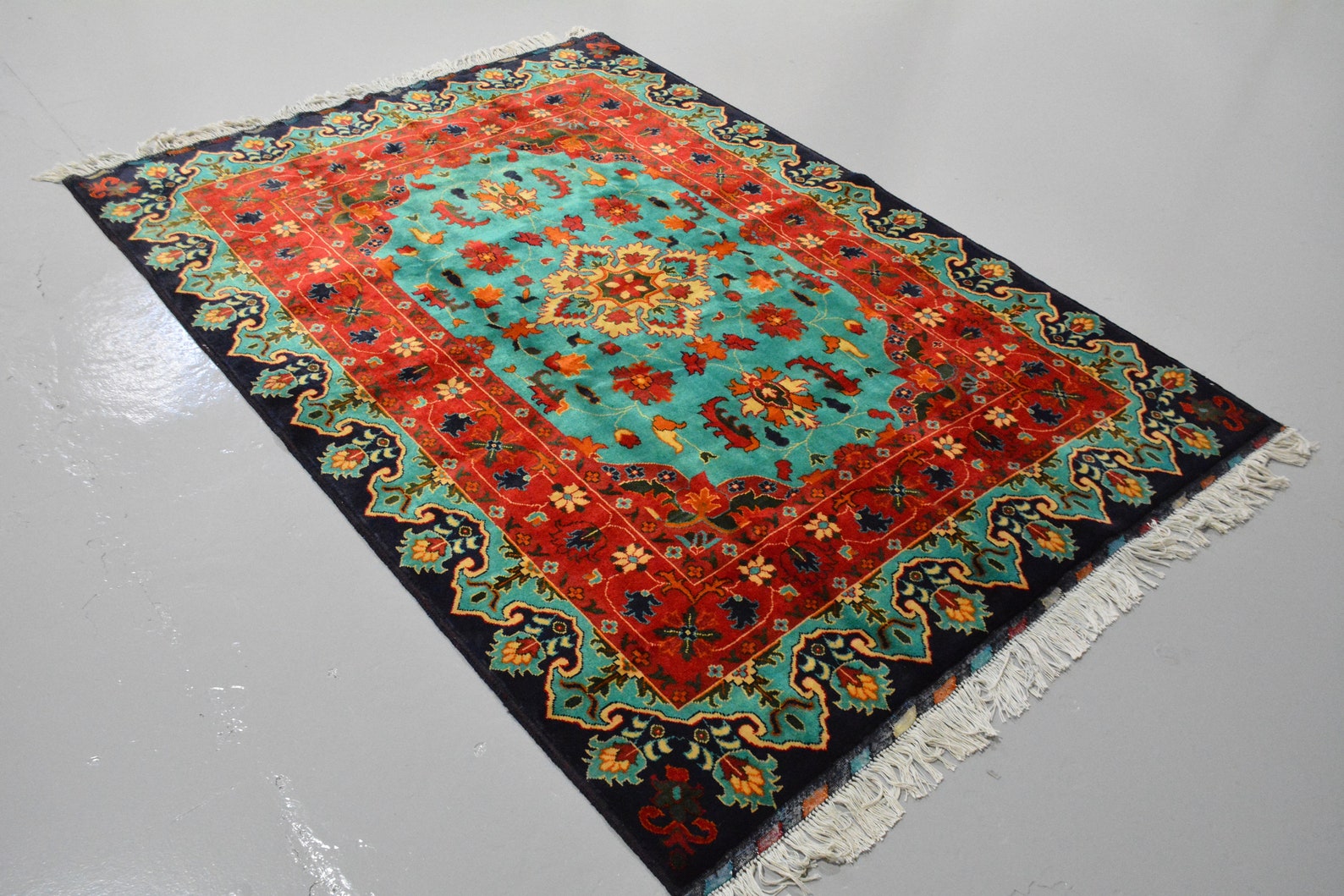 Soft Wellmade Afghan Merinos Rug Handmade Area Rug Etsy