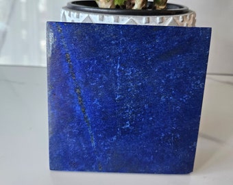 10x10 Lapis Lazuli Stone Tile | loose gemstones, Crystal Gifts, manifestation, Lapis Lazuli pendant, marble, Love, Earth Stone, Boho