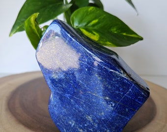 Free Form A+++ Lapis Lazuli , Lapis Freeform, Lapis Lazuli Tumble, polished slab, leadership, Decor, Stability, Desk Accessories, willpower