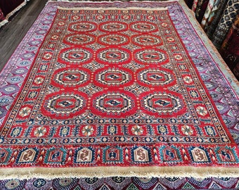 Natural Vegetable Dye Maroon Handmade Afghan and Persian Rug, 4x6 rug, area rugs, Baby Room Decor, kitchen rug, hooked rug large, decorative