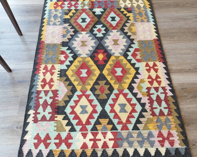 Afghan Wool Kilim, amazon rugs, outdoor patio rugs, oushak vintage rugs, sumak rug, boho rug, surya rugs, sumac rug modern furniture