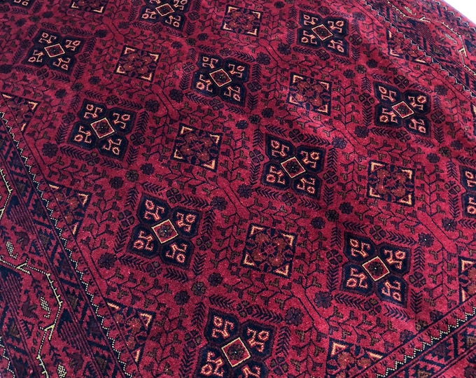 5x8 Afghan Rug. neutral oriental rug, first home gift, moss rug, cute rug, housewarming gift, abstract accent rug, baluch rug, tribal rug