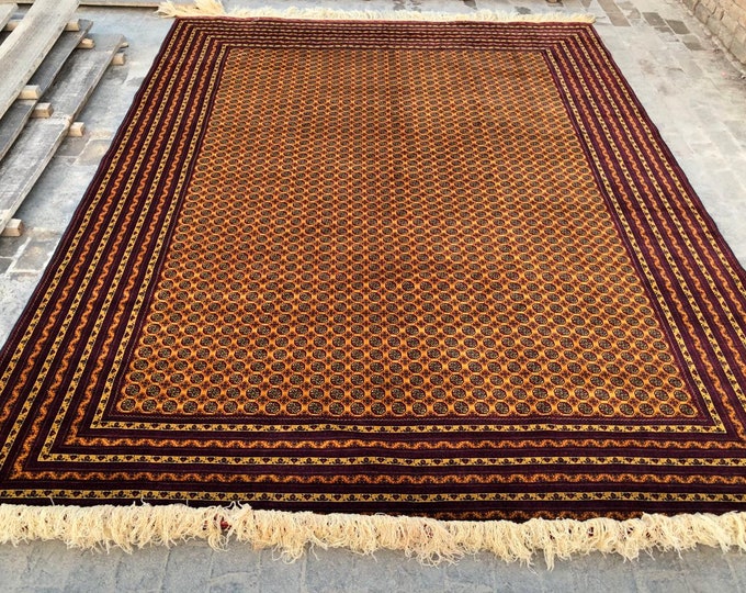 10x13 Feet Double Knotted High Quality Aghan Beljik Rug, Made with 100% Beljik Wool