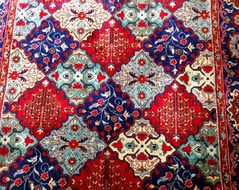5x7 Beautiful Merinos Wool Afghan Rug, Pile Rug, Turkish Kilim Rugs, Rug Carpet, Oushak Rugs, 5X7 Feet